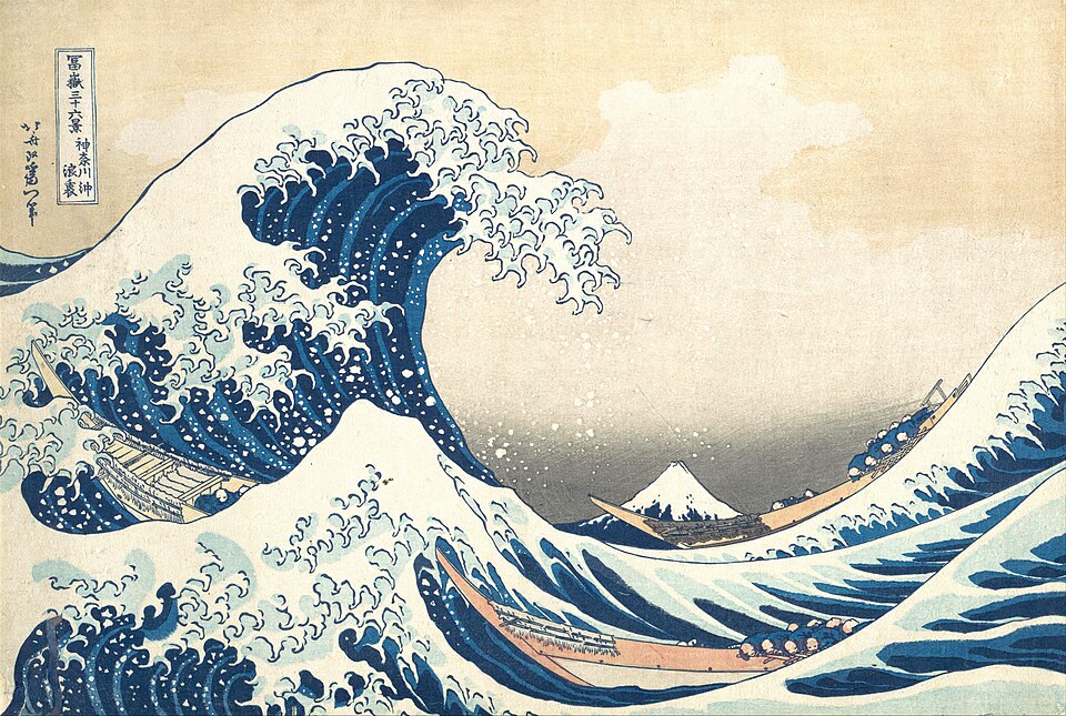 Under the Wave off Kanagawa — Katsushika Hokusai