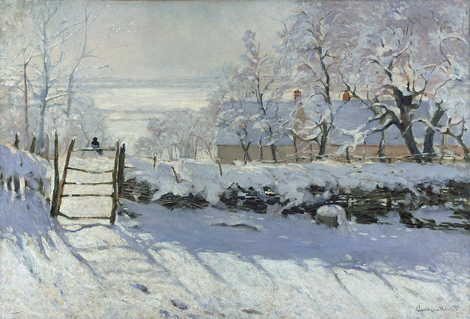 The Magpie — Claude Monet