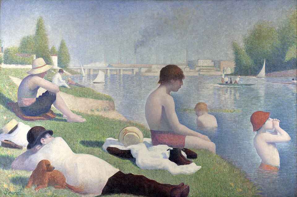 Bathers at Asnières — Georges Seurat
