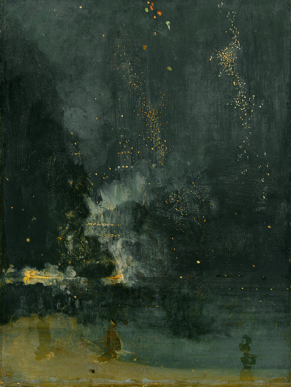 Nocturne in Black and Gold — The Falling Rocket — James McNeill Whistler